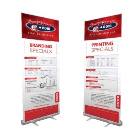 Roll up banner Narrow base ksh 5500