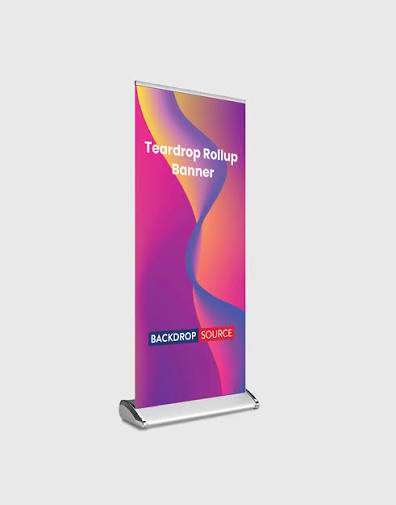 Roll up banner Broad base